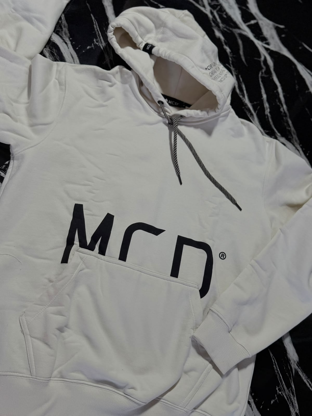 Moletom Canguru Fechado MCD Core Creme Arcanjo