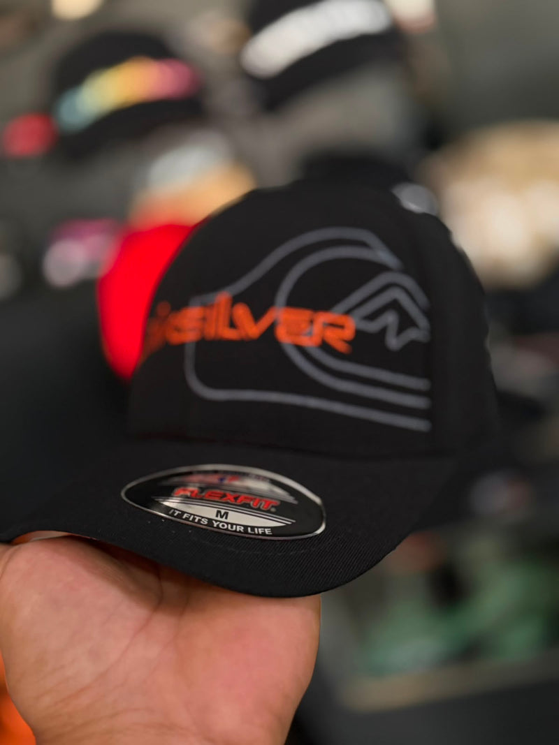 Boné Quiksilver Preto Onda