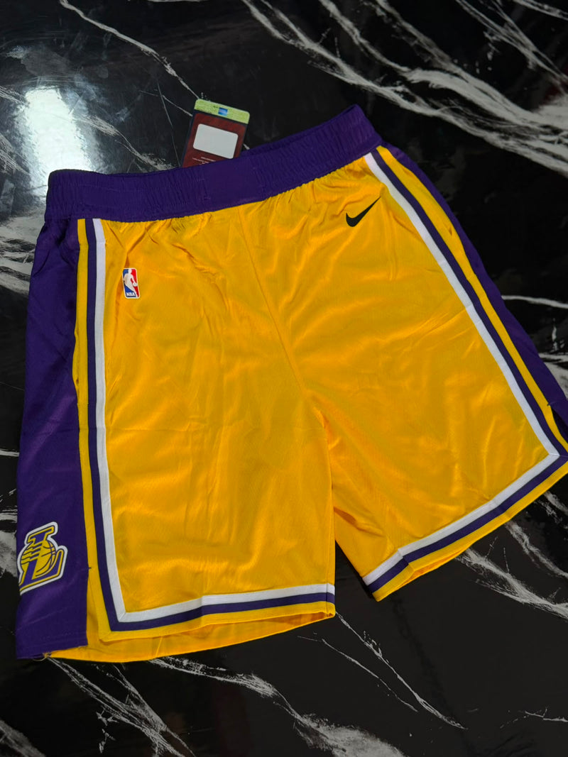 Bermuda Basquete Lakers Dourada