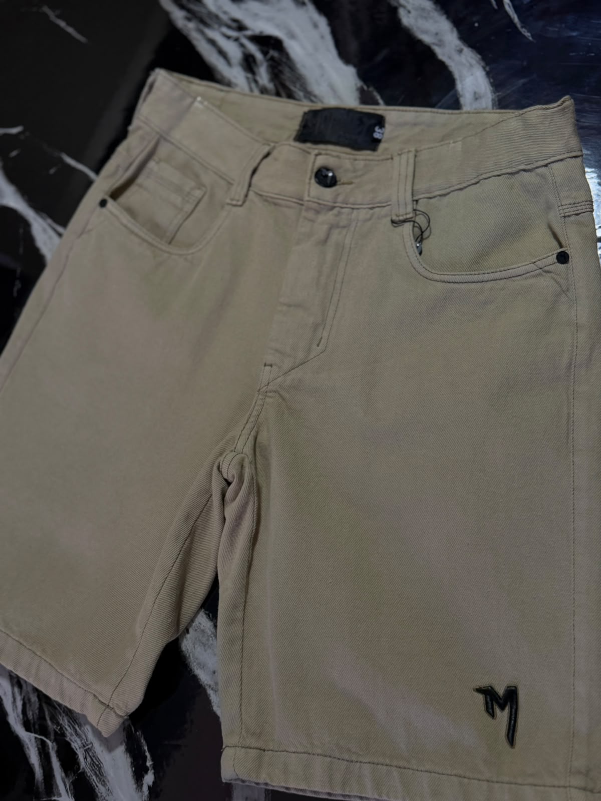 Bermuda Jeans Monkey Caqui