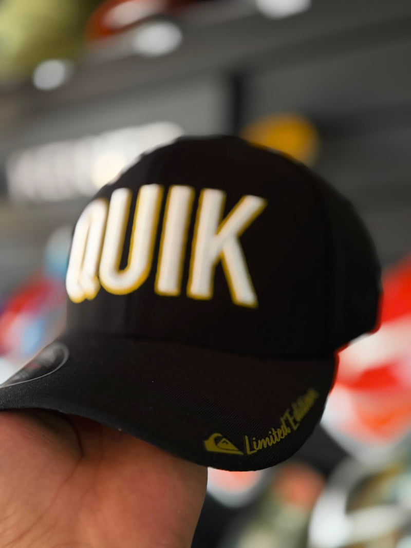 Boné Quiksilver Quik Preto Limited Edition