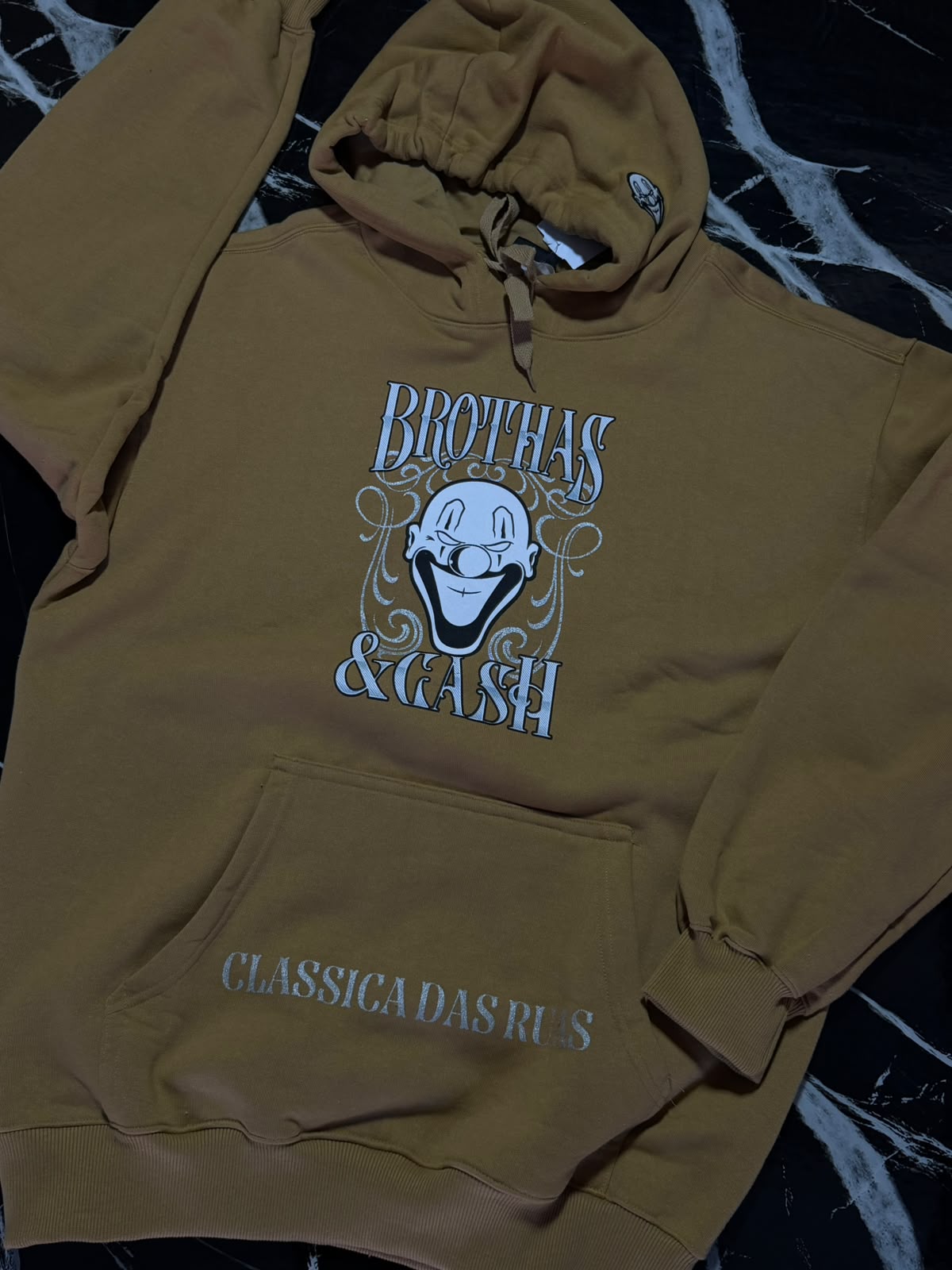 Moletom Canguru Brothas & Cash Clássica das Ruas