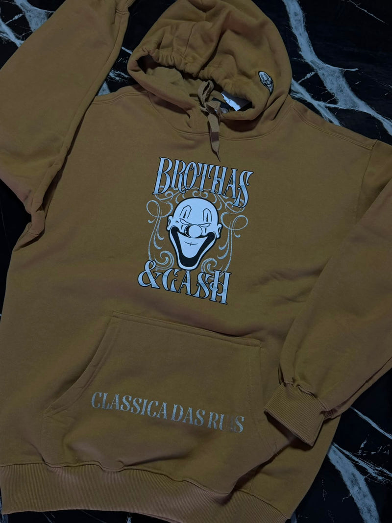 Moletom Canguru Brothas & Cash Clássica das Ruas