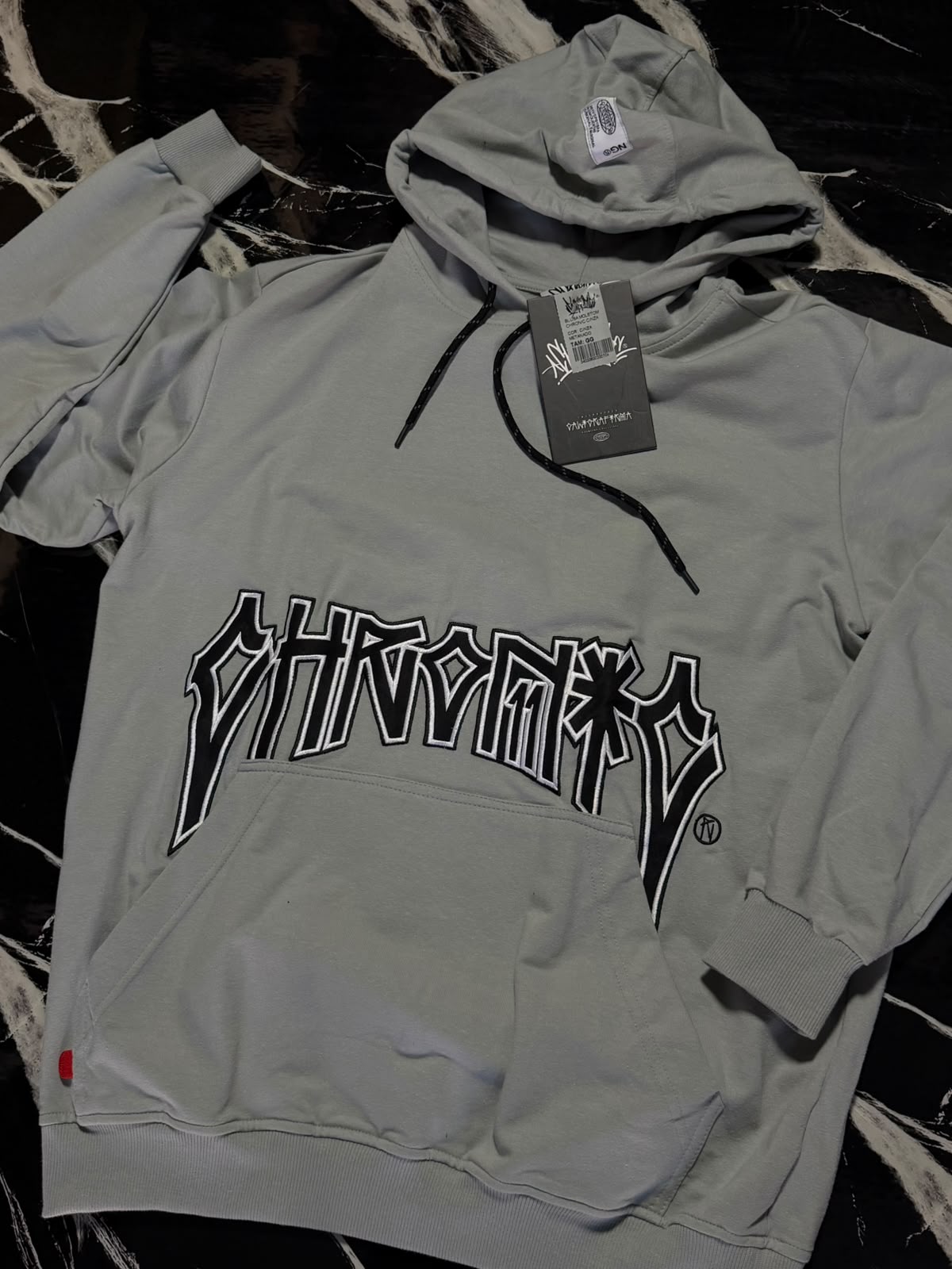 Moletom Canguru Chronic Cinza