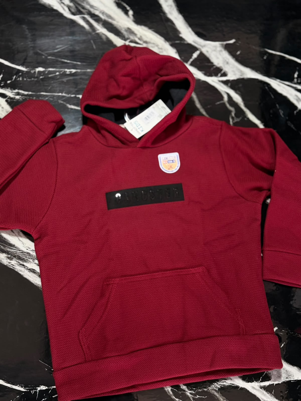 Moletom Infantil Gangster Vinho