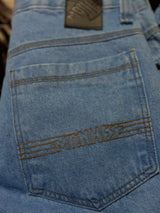 Bermuda Jeans Monkey Azul - imagem 4
